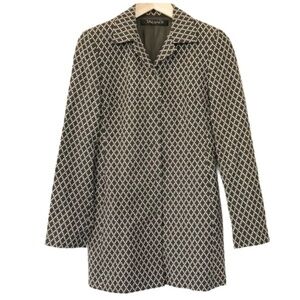 Tahari Petite long blazer coat sz Small